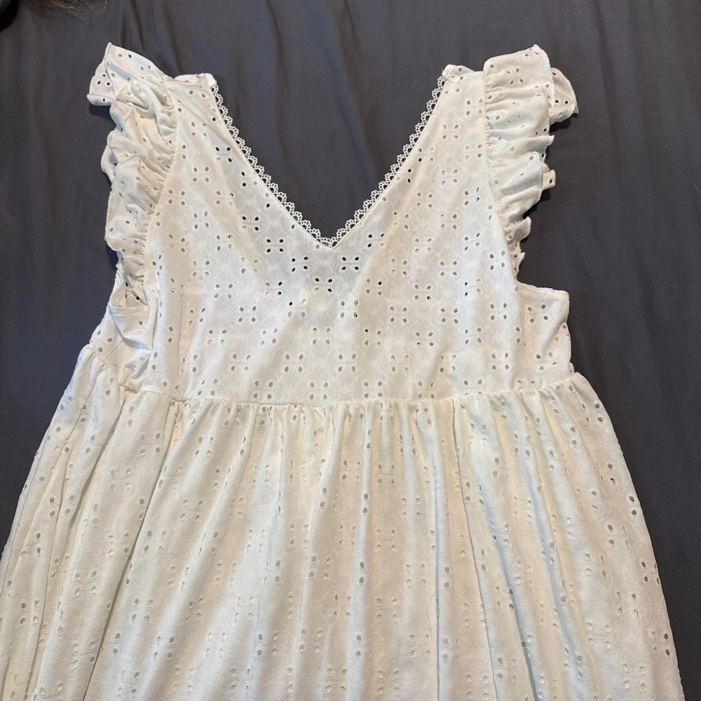 White dress